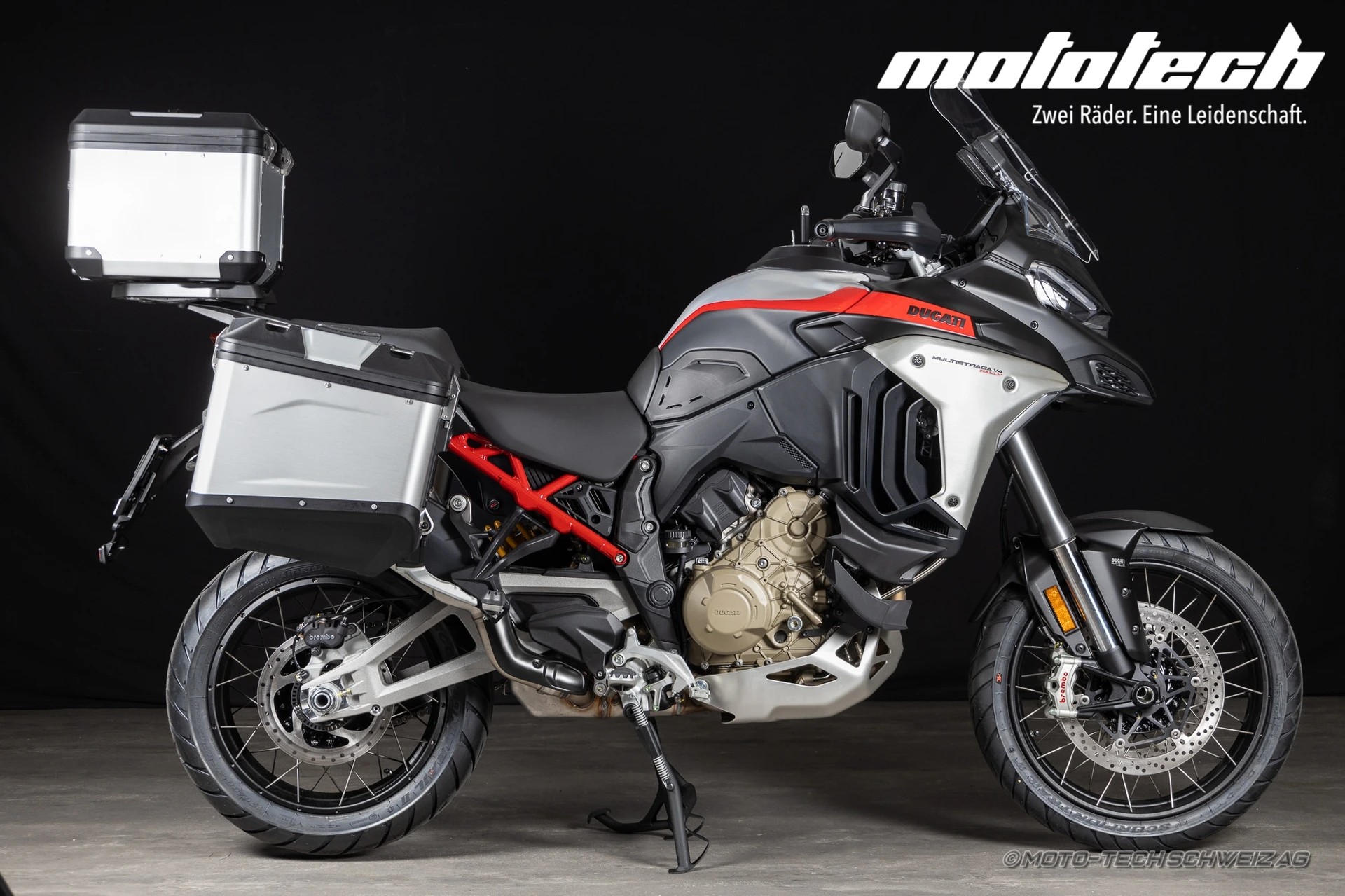 DUCATI Multistrada V4 Rally Adventure Travel & Radar + ALU TOPCASE *GET READY Ab 1.99% Leasing*-image-1