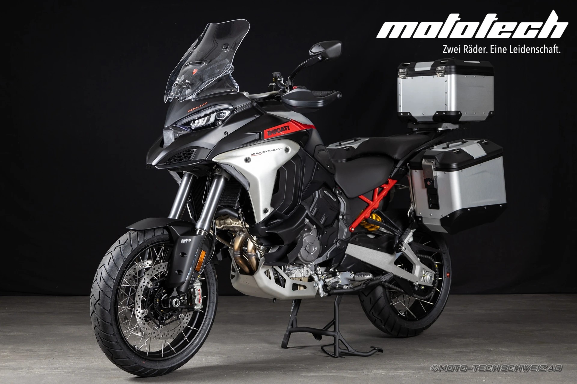 DUCATI Multistrada V4 Rally Adventure Travel & Radar + ALU TOPCASE *GET READY Ab 1.99% Leasing*-image-5