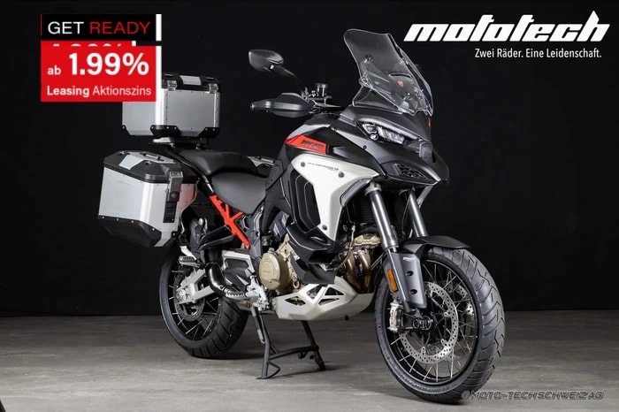 DUCATI Multistrada V4 Rally Adventure Travel & Radar + ALU TOPCASE *GET READY Ab 1.99% Leasing*-image-0