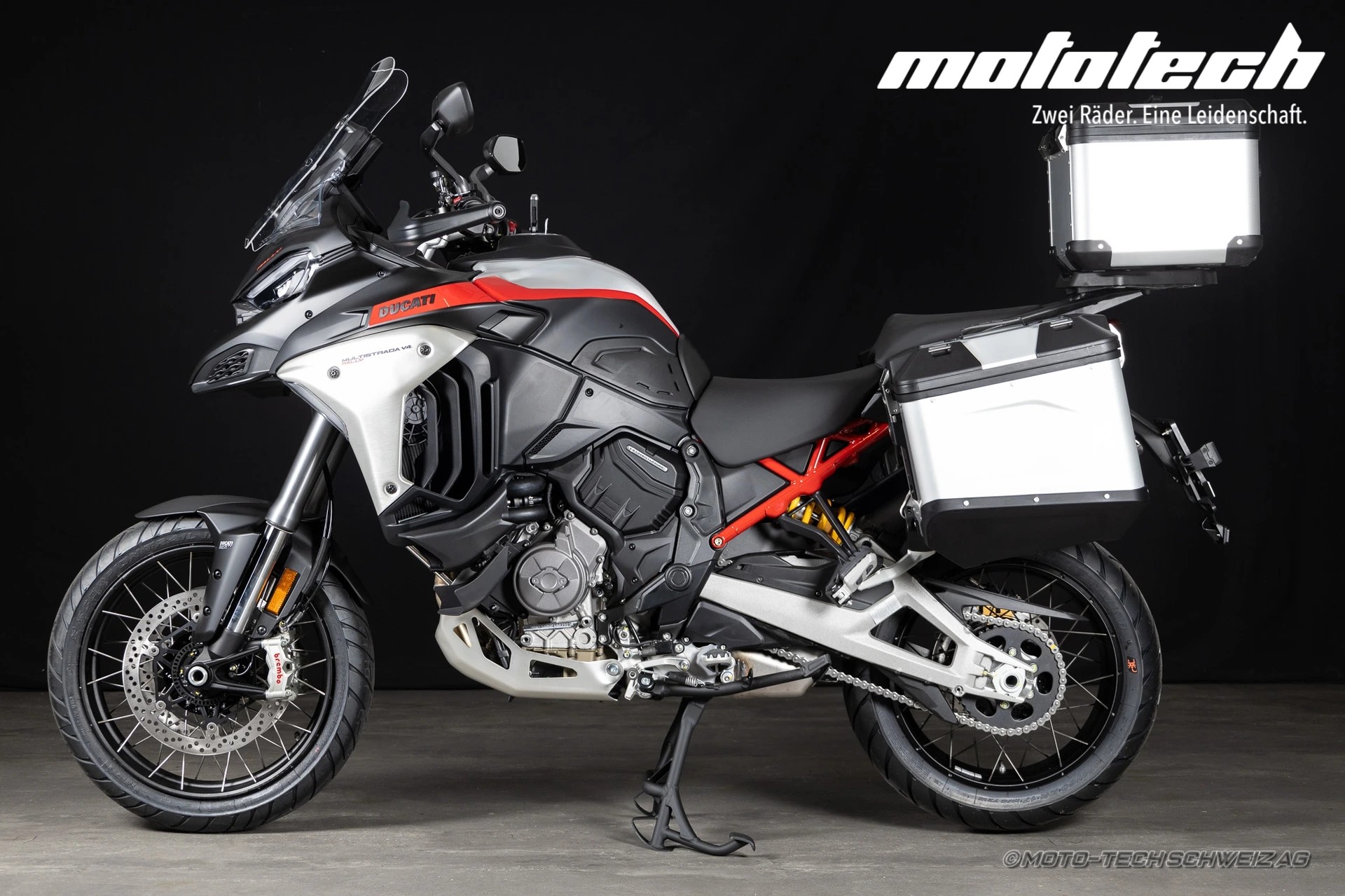 DUCATI Multistrada V4 Rally Adventure Travel & Radar + ALU TOPCASE *GET READY Ab 1.99% Leasing*-image-4