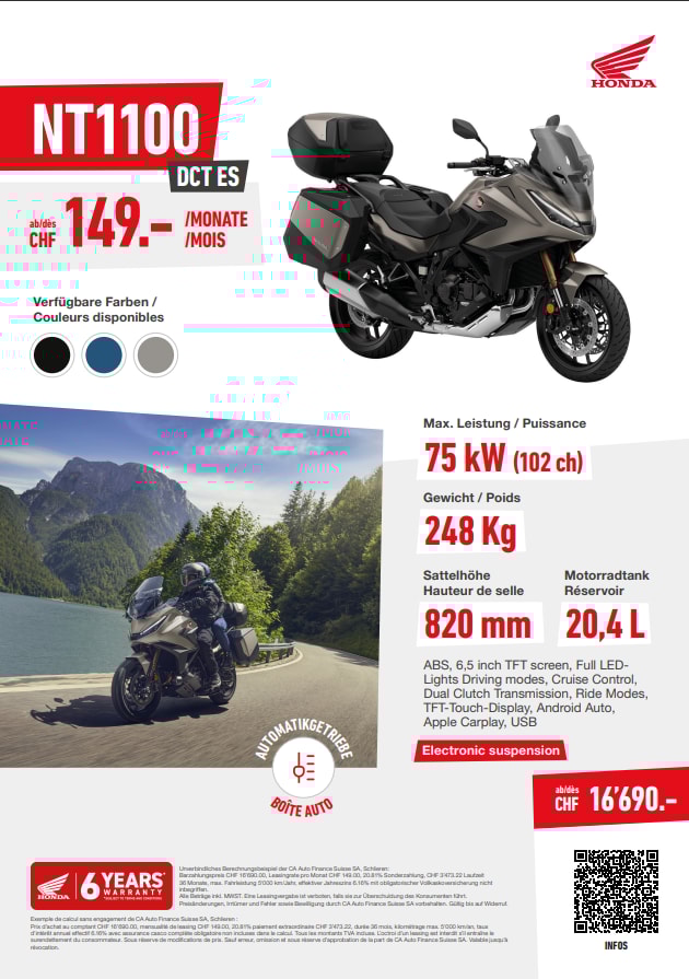 HONDA NT 1100 DCT E.S.