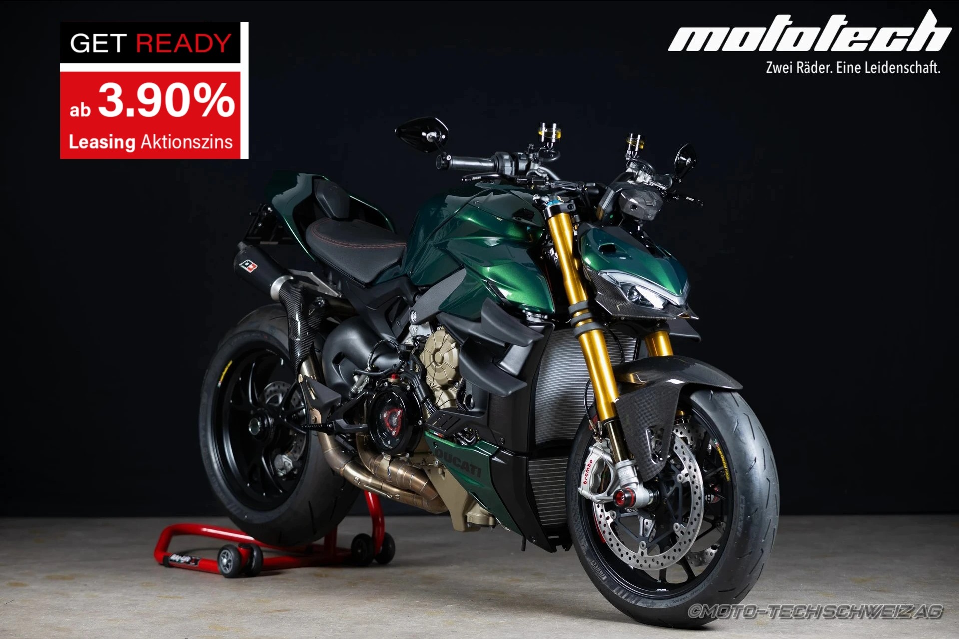 DUCATI Streetfighter V4 S *** GET READY Ab 3.90% Leasing ***