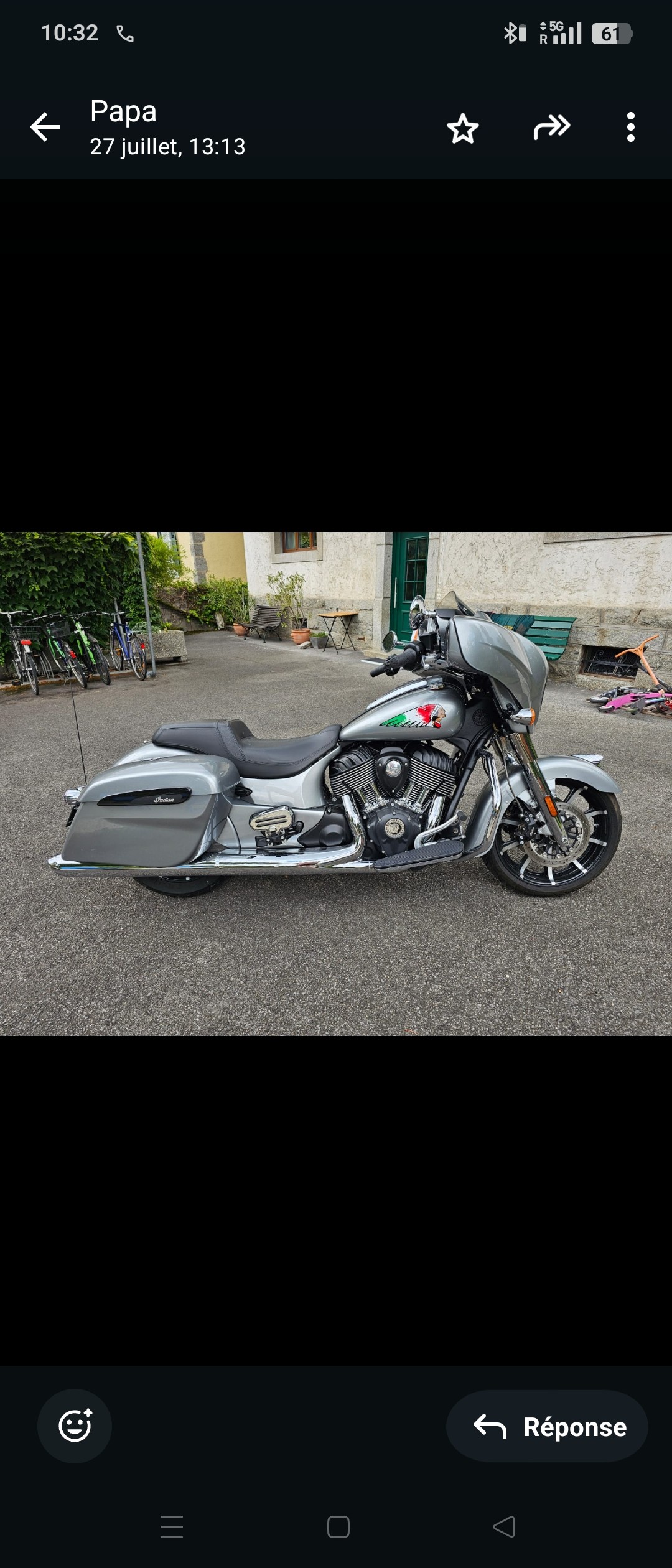 INDIAN Roadmaster modifié en chieftain-image-0