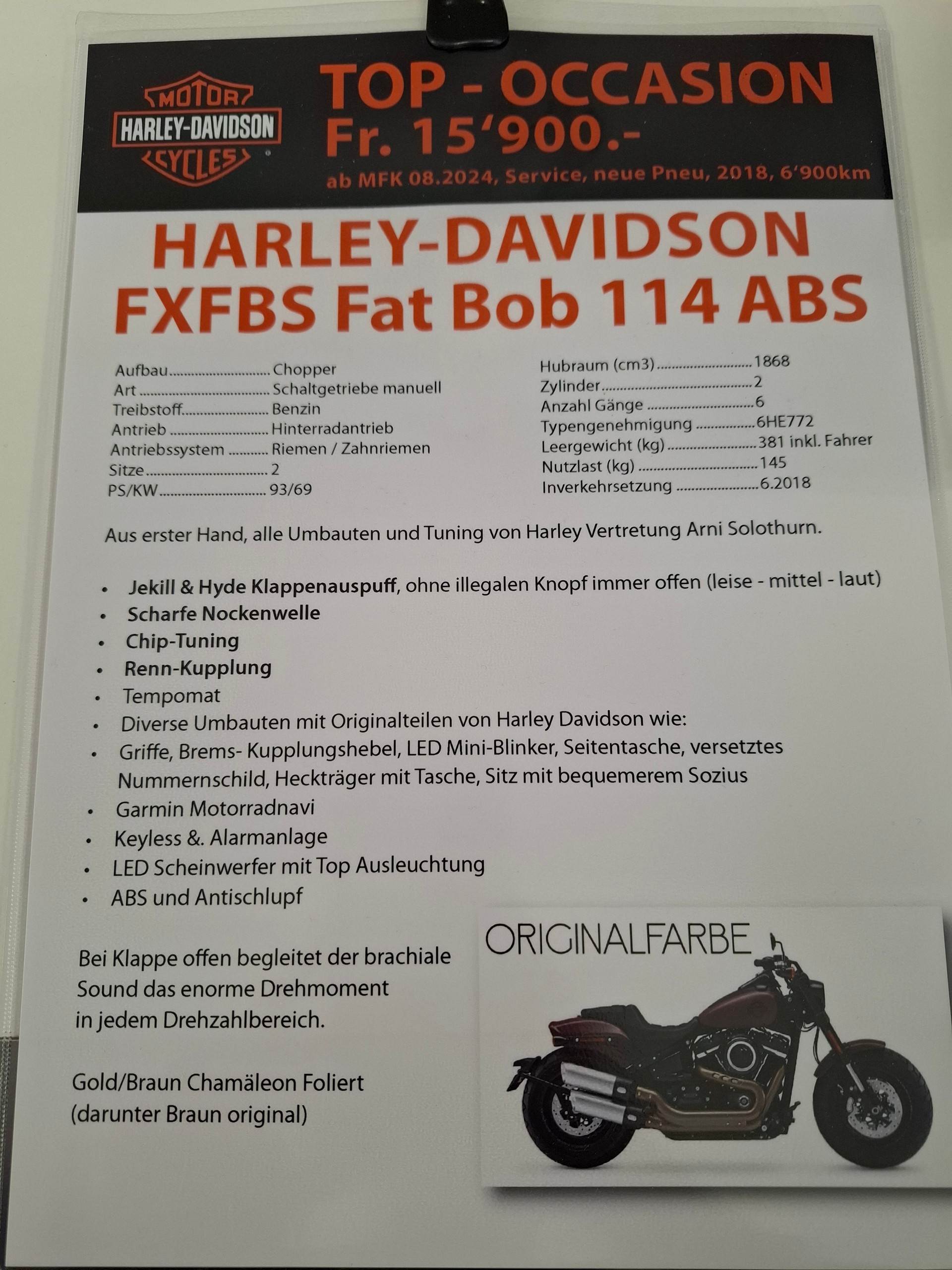 HARLEY-DAVIDSON FXFBS Fat Bob 114 ABS-image-10