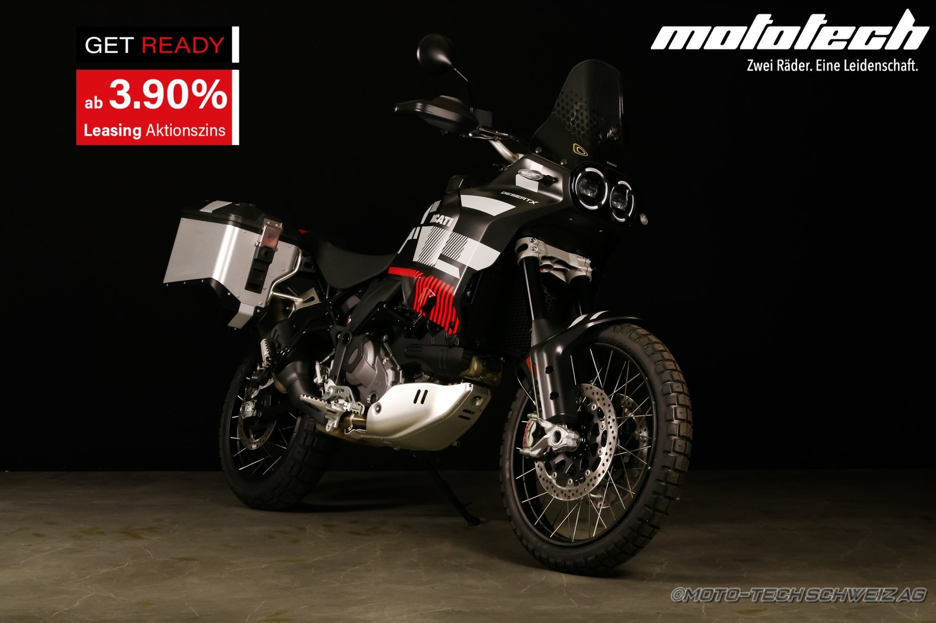 DUCATI Desert X INKL. SEITENKOFFER / 4 JAHRE GARANTIE