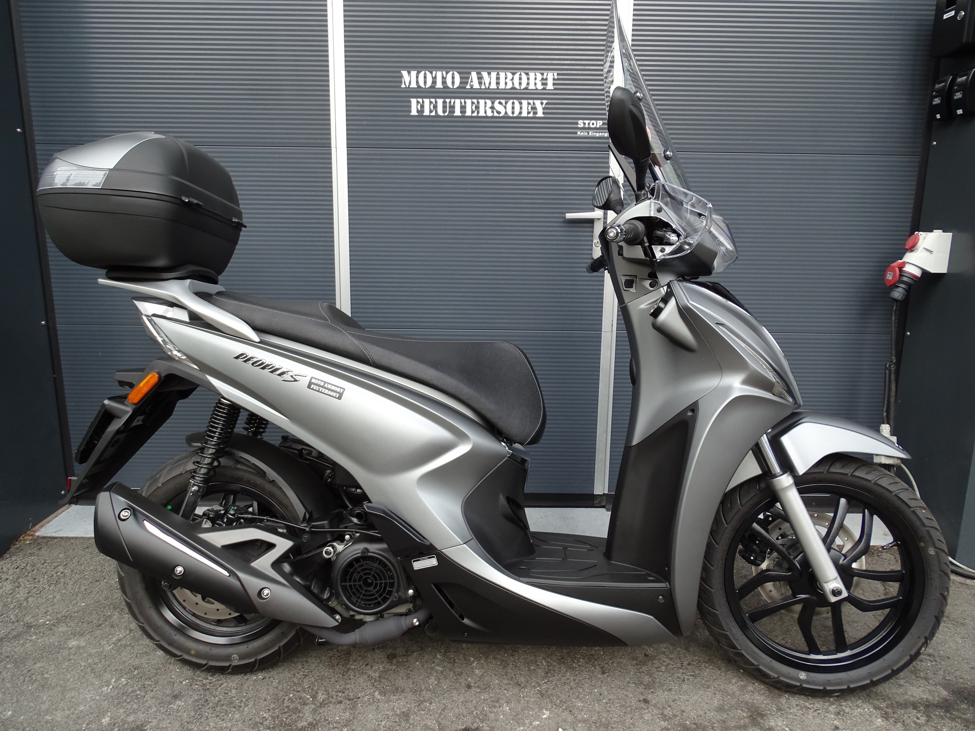 KYMCO People S 125i ABS Topcase/Windschild