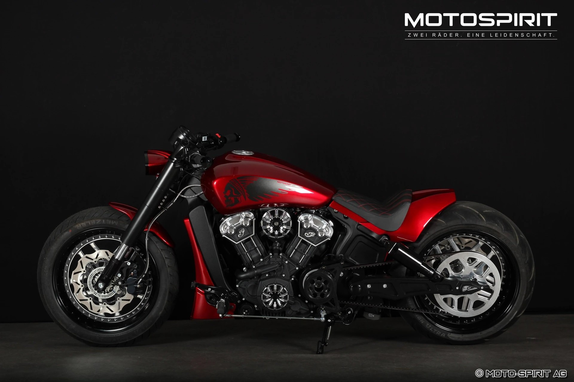 Moto indian deals scout bobber