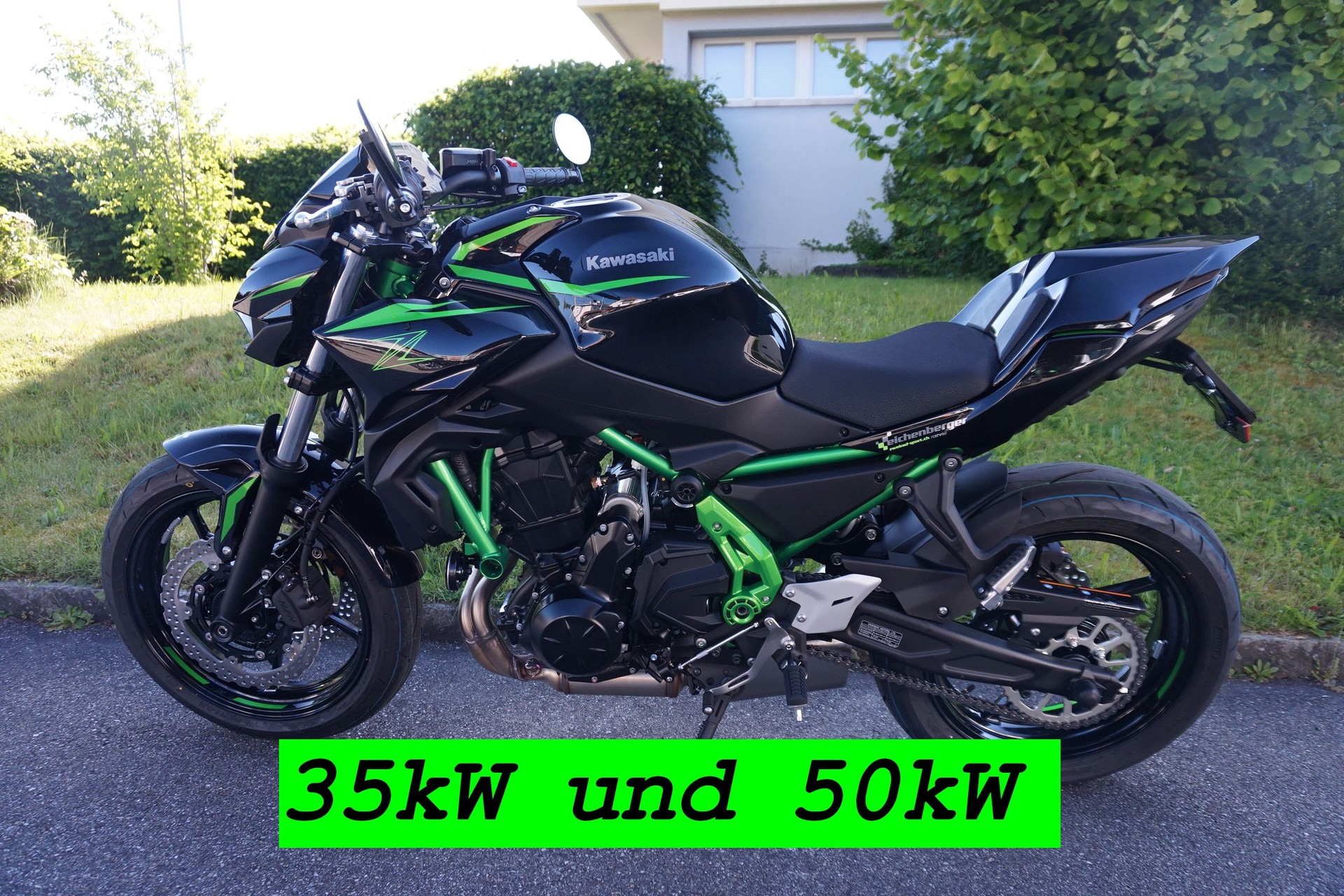 KAWASAKI Z 650 ABS (35kW/50kW) mit Heckumbau