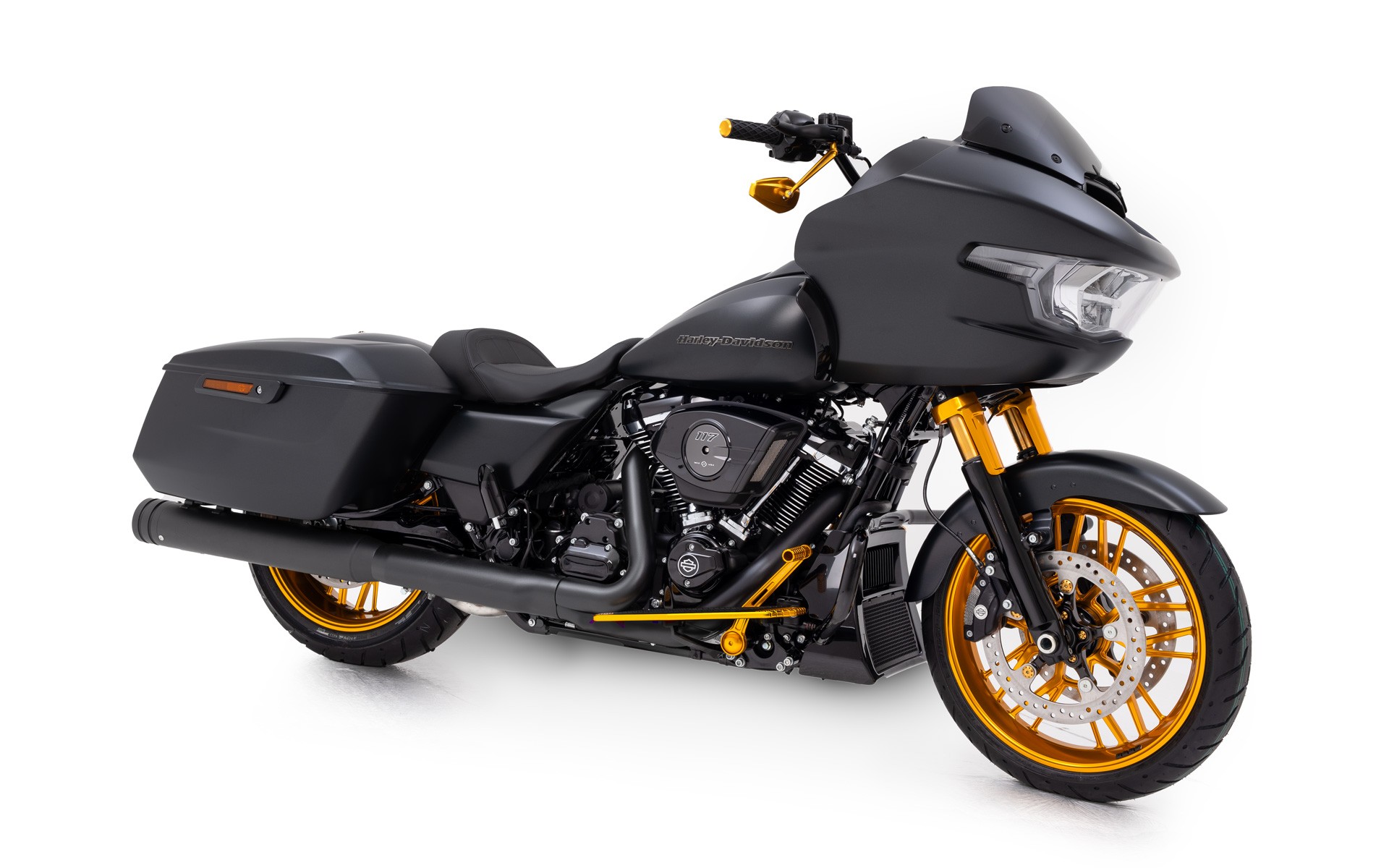 HARLEY-DAVIDSON FLTRX Road Glide Black Finish 117