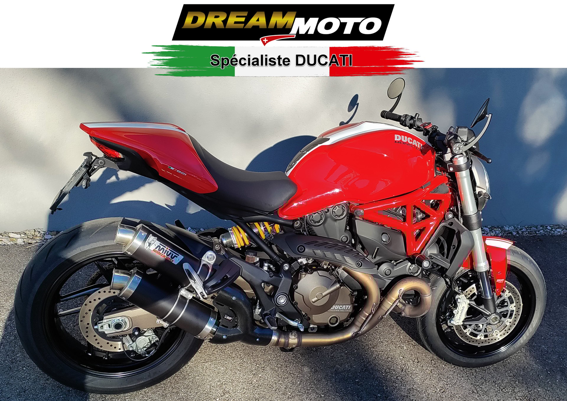DUCATI Monster 821 Stripe