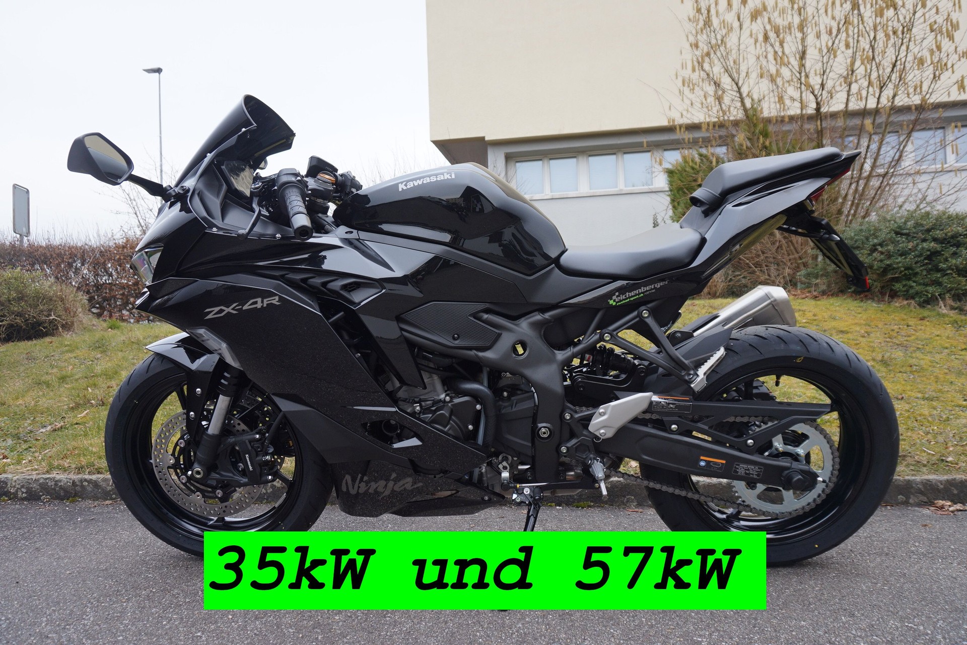 KAWASAKI Ninja ZX-4R ABS (57kW/35kW) mit Heckumbau-image-0