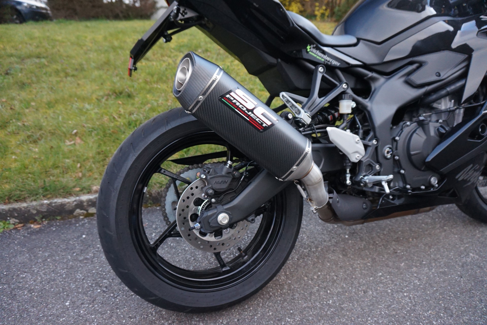 KAWASAKI Ninja ZX-4R ABS (57kW/35kW) mit SC Project SC1-S Karbon Auspuff-image-8