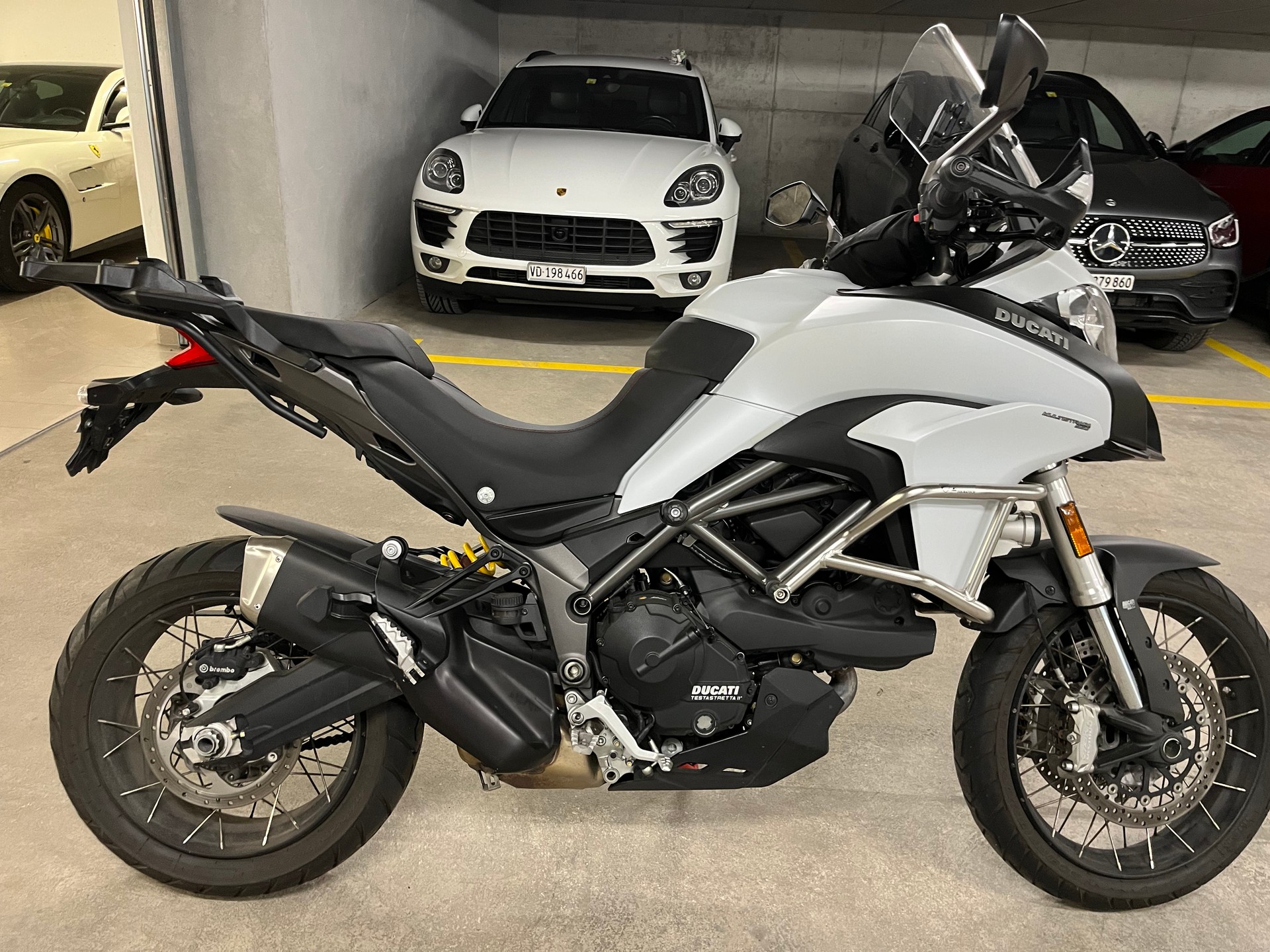 Ducati Motorcycles Ducati Multistrada 950 Bianca Multistrada 1200