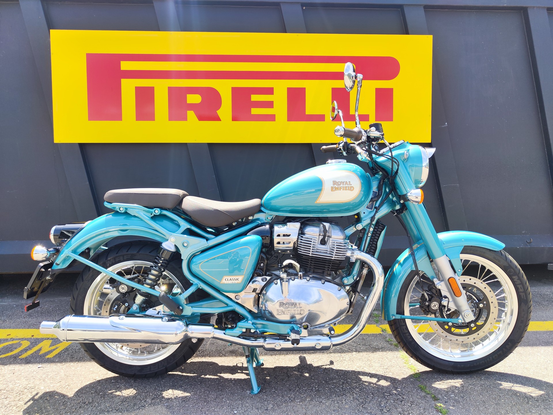ROYAL ENFIELD Classic 650 Teal Green-image-0