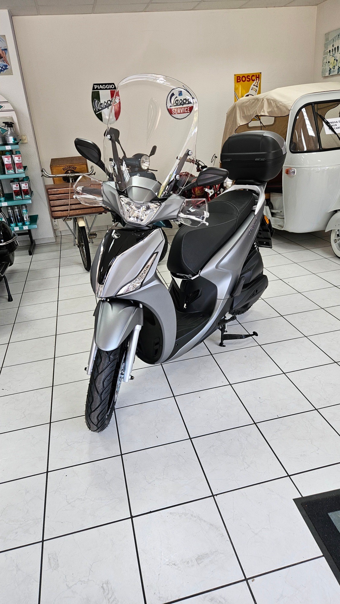 KYMCO People S 125i ABS Topcase/Windschild 5 Jahre Garantie