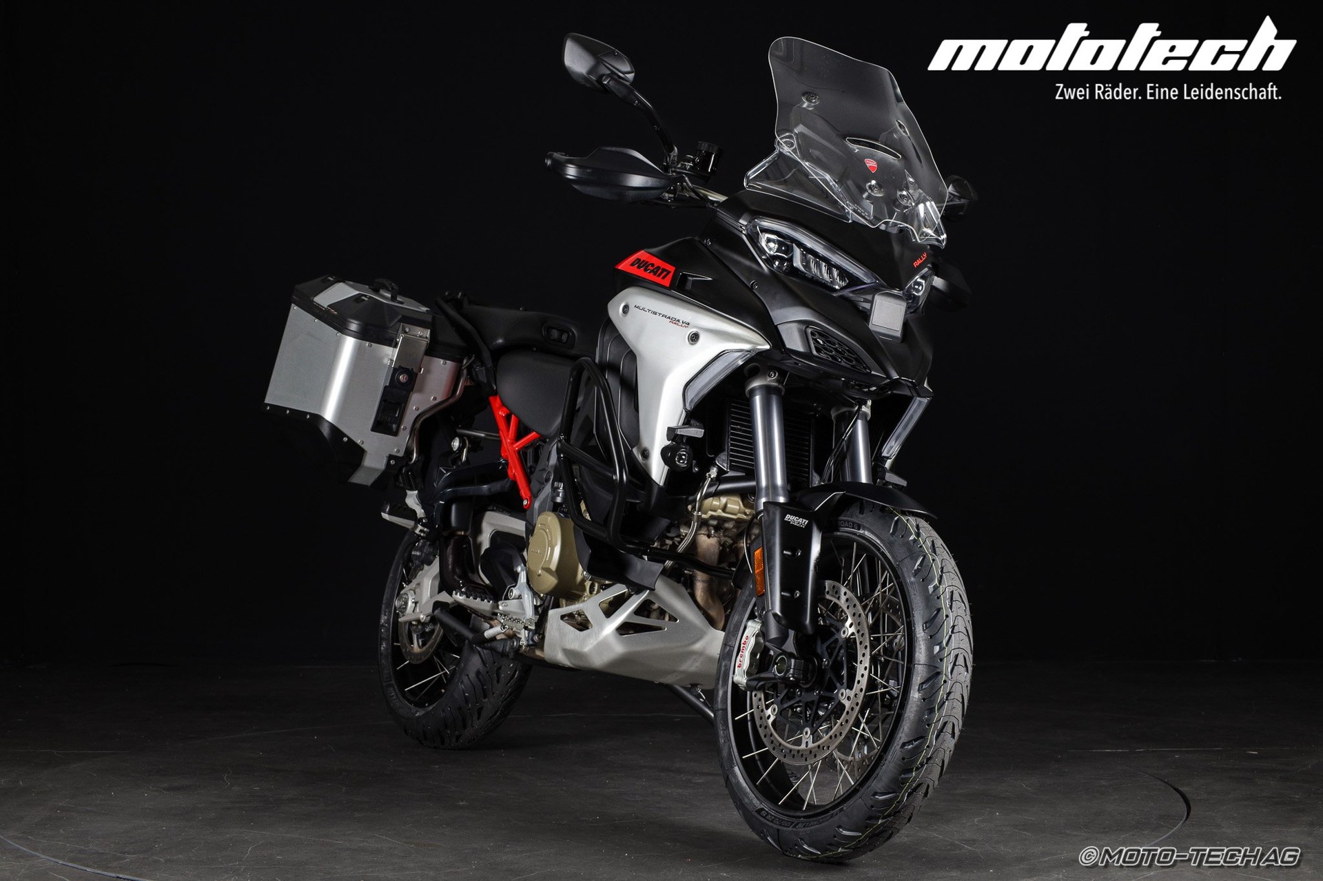 DUCATI Multistrada V4 Rally Travel Adventure