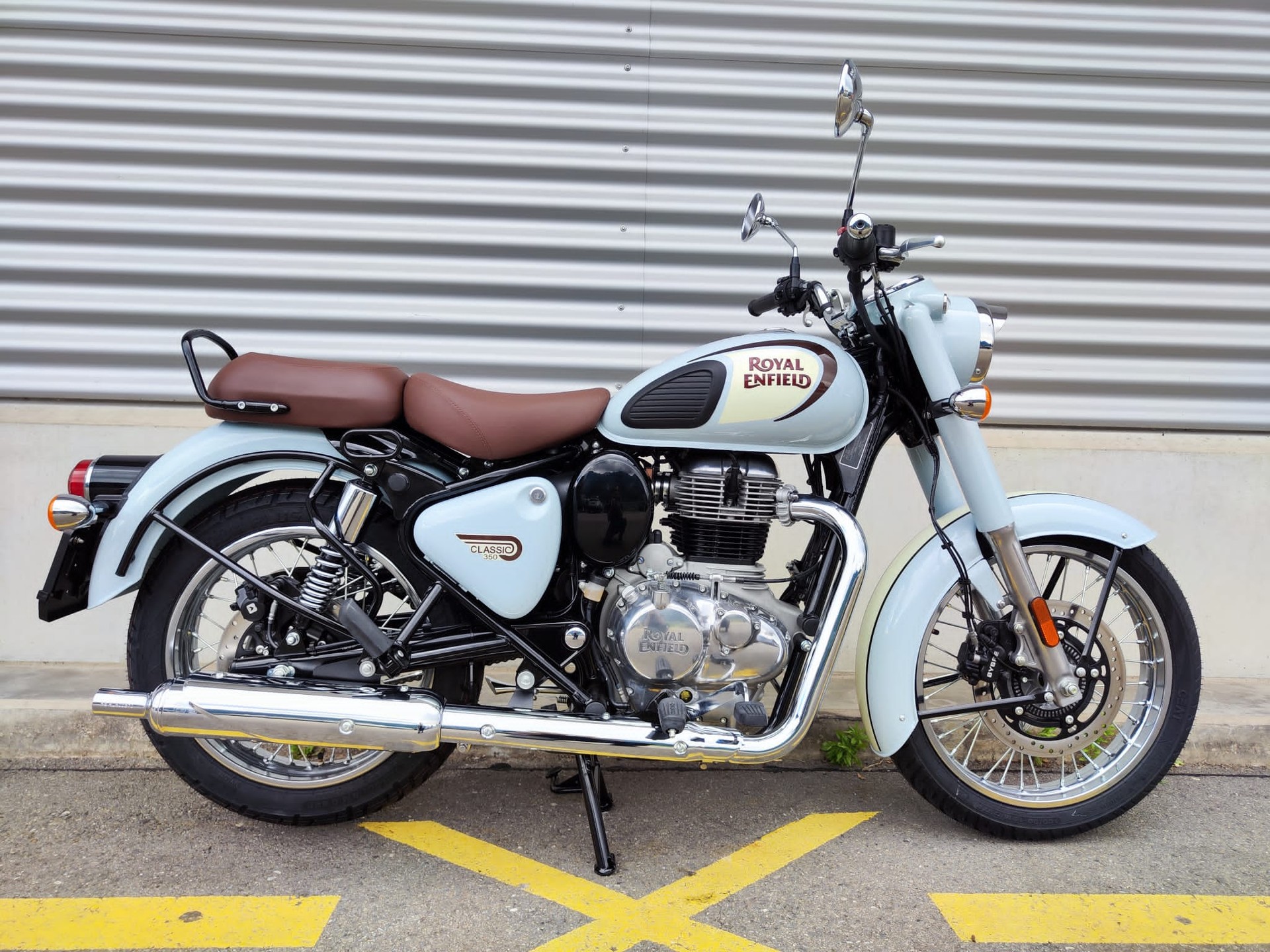 ROYAL ENFIELD CLASSIC Halcyon Grey-image-0