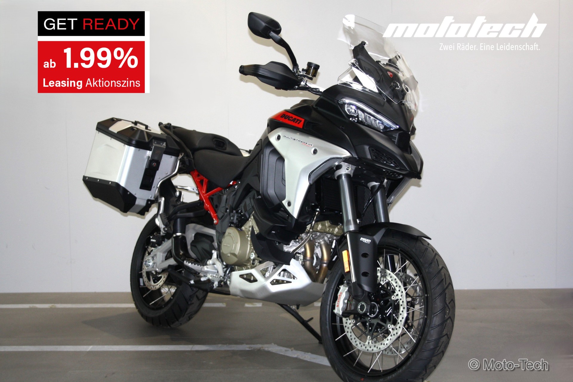 DUCATI Multistrada V4 Rally Travel & Radar