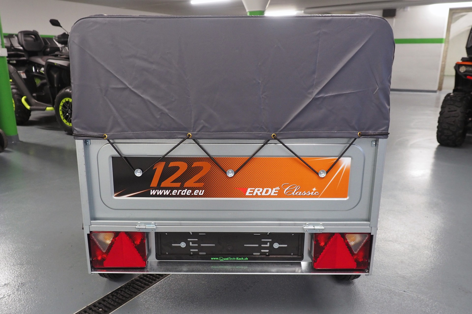 DAXARA Erde 122 Anhänger inkl. Abdeckplane und Stützrad-image-11