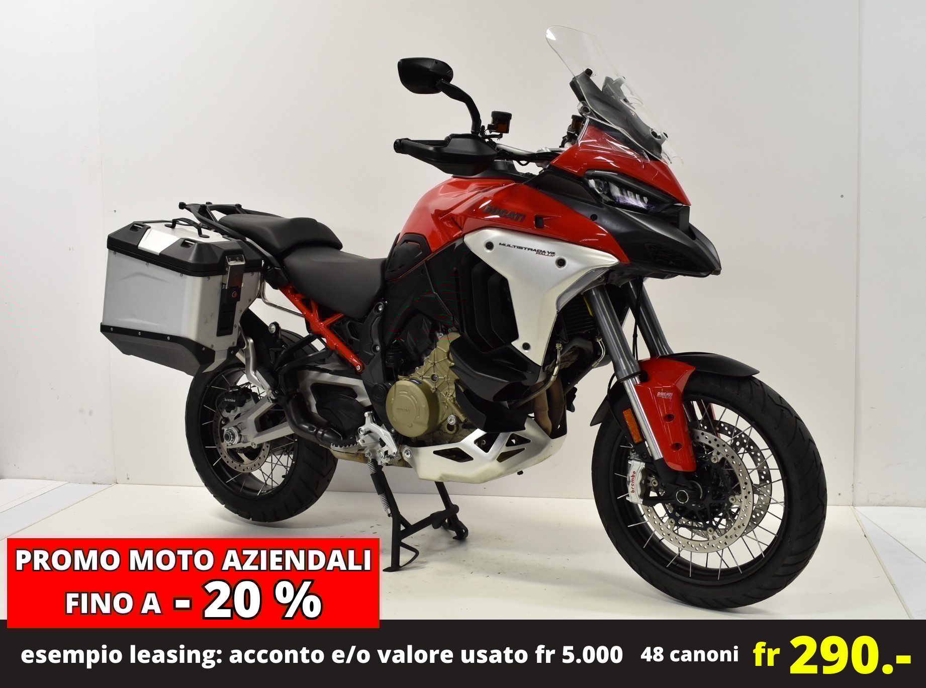 DUCATI Multistrada V4 Rally Travel Adventure