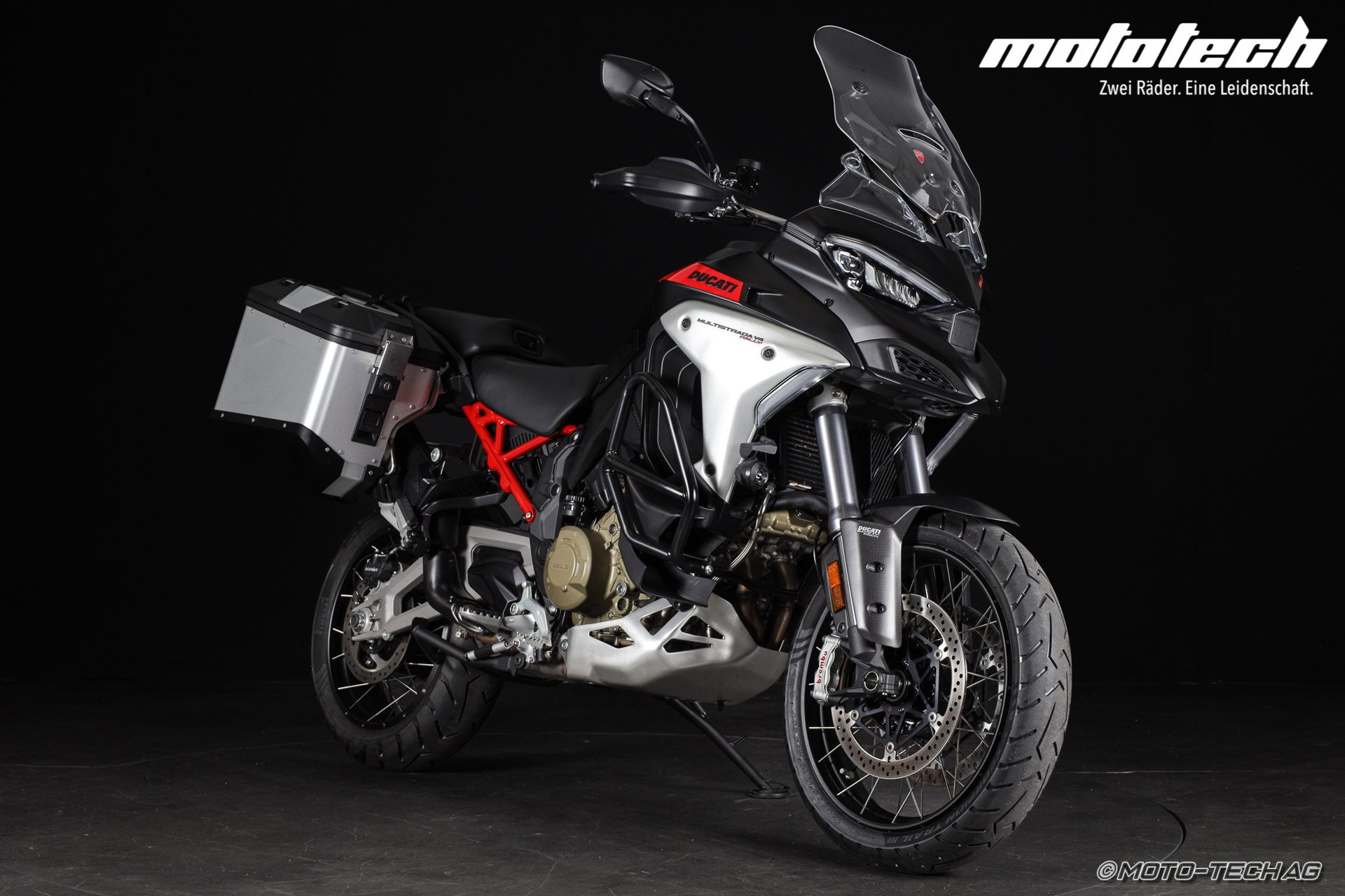 DUCATI Multistrada V4 Rally Travel Adventure
