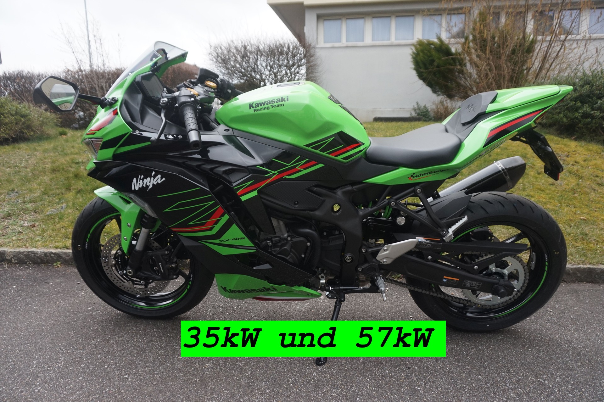 KAWASAKI Ninja ZX-4RR ABS KRT Edition Performance (35kW/57kW) mit Heckumbau