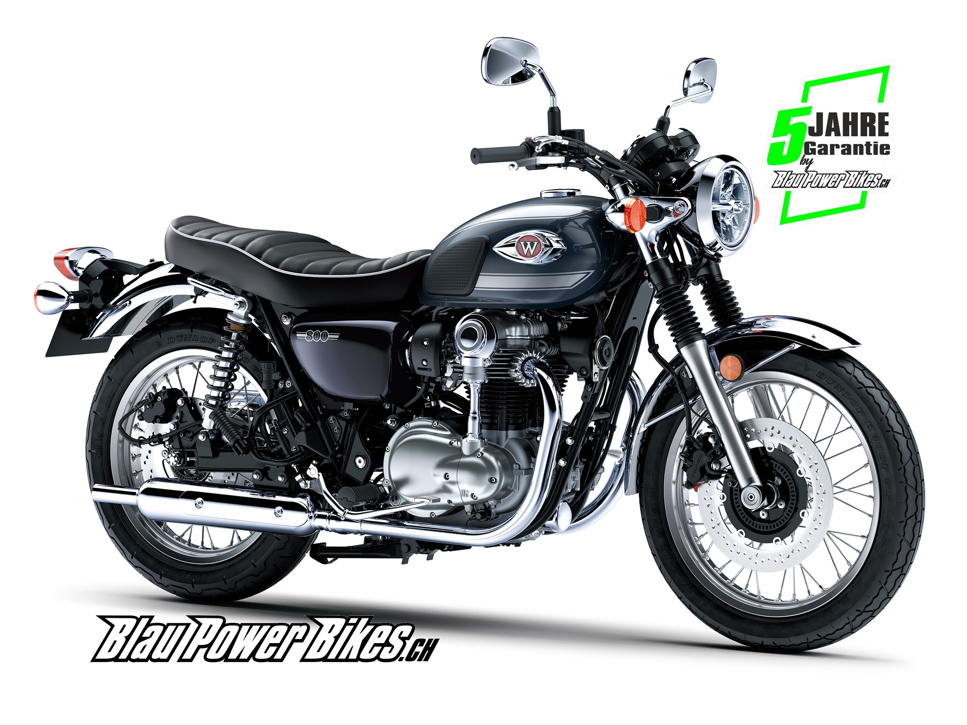 KAWASAKI W 800 MY23 - 35 kW!