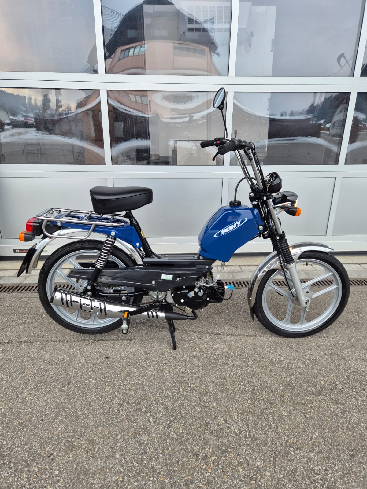 PONY GTX 521 mit Anlasser Blinker Hupe