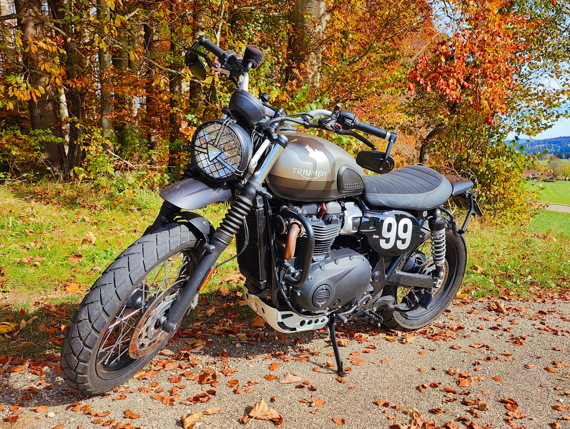 TRIUMPH Street Scrambler 900 Sandstorm