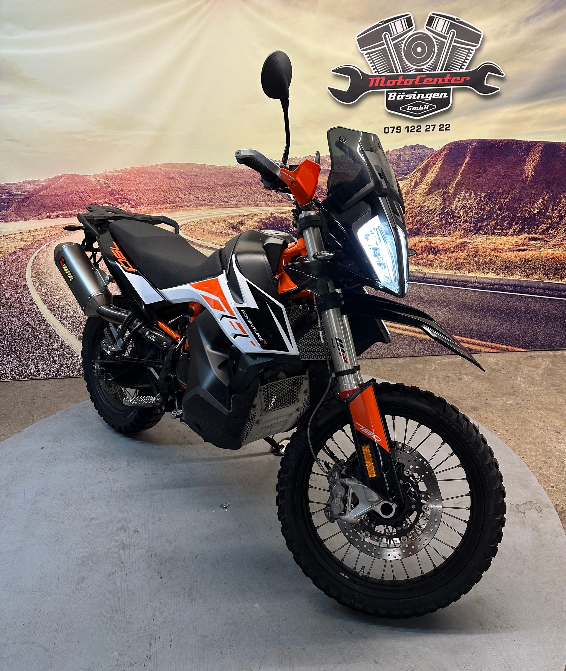 KTM 790 Adventure R ABS Akrapovic Auspuff-image-1