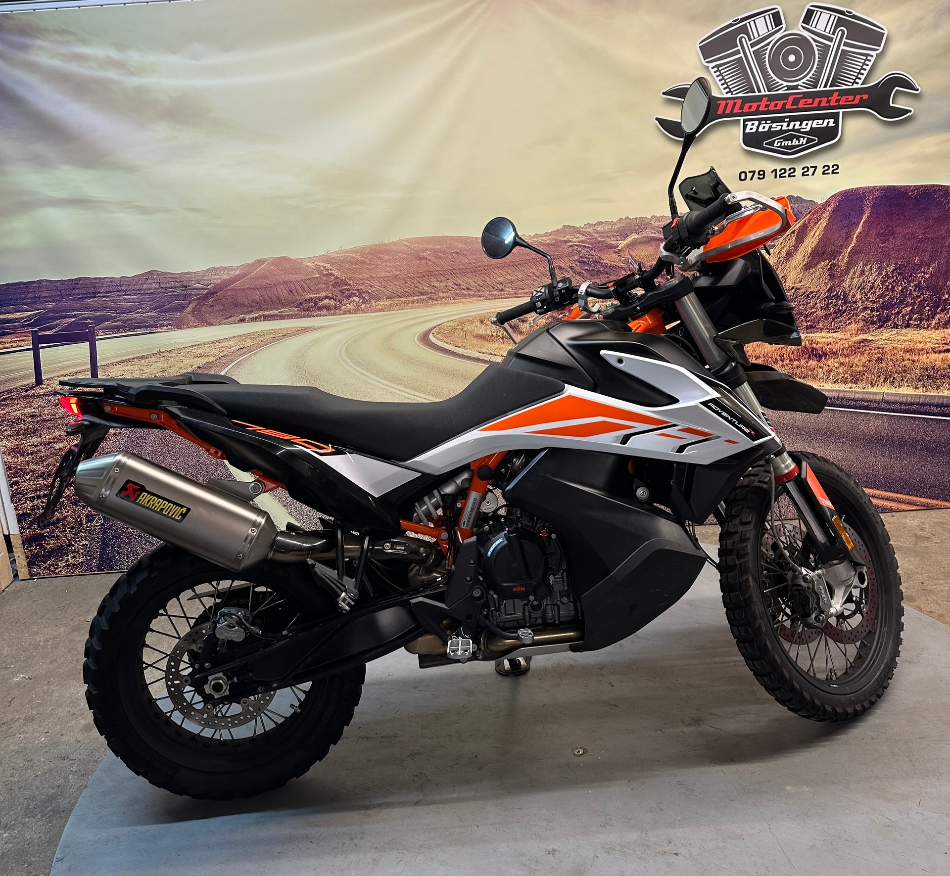 KTM 790 Adventure R ABS Akrapovic Auspuff-image-0