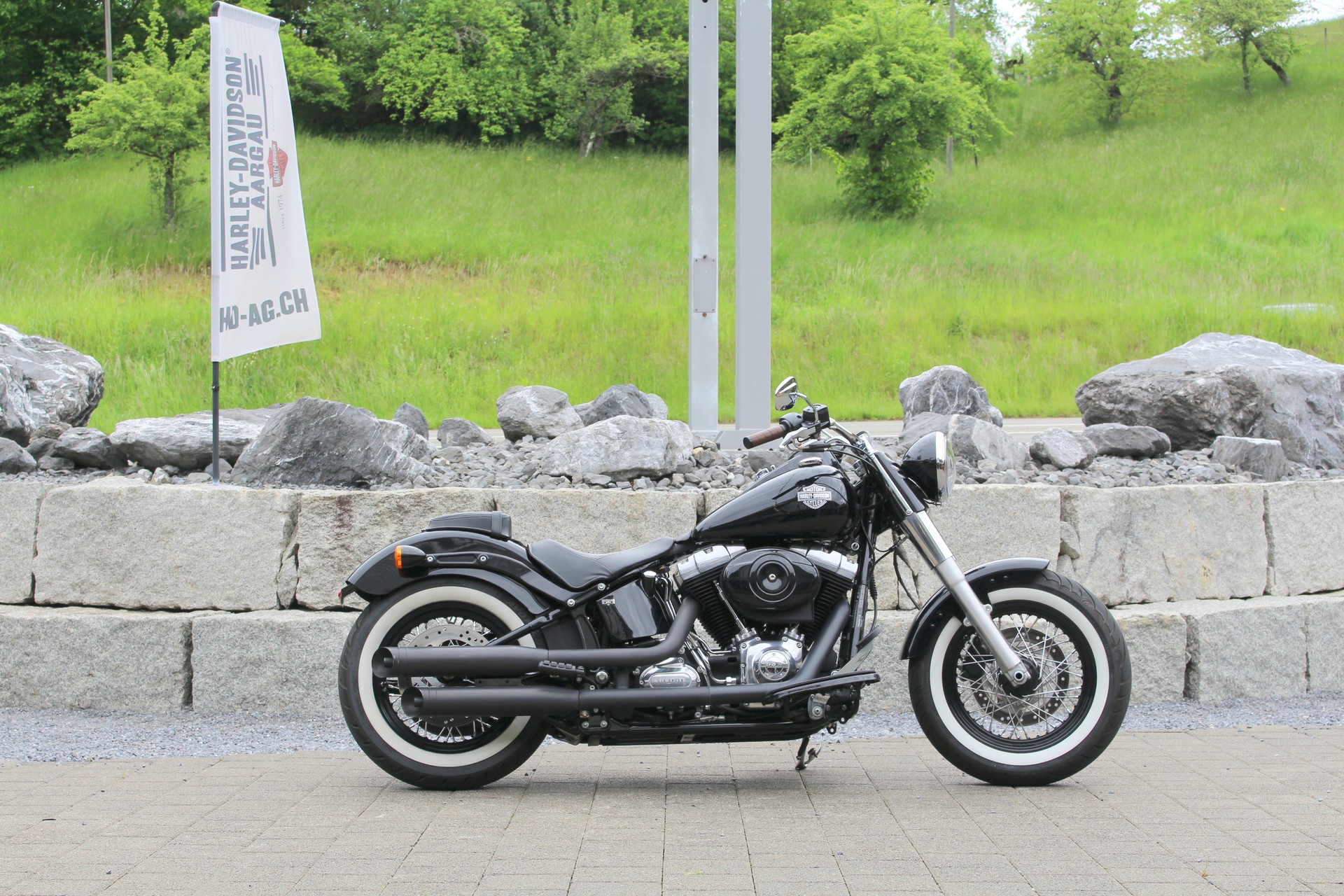 Harley Bagger Endstufe - Custombike und Harley-Davidson Werkstatt Aargau