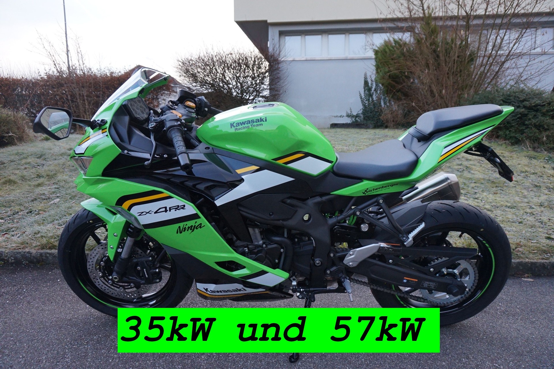 KAWASAKI NINJA ZX-4RR ABS KRT Edition (35kW/57kW) mit Heckumbau