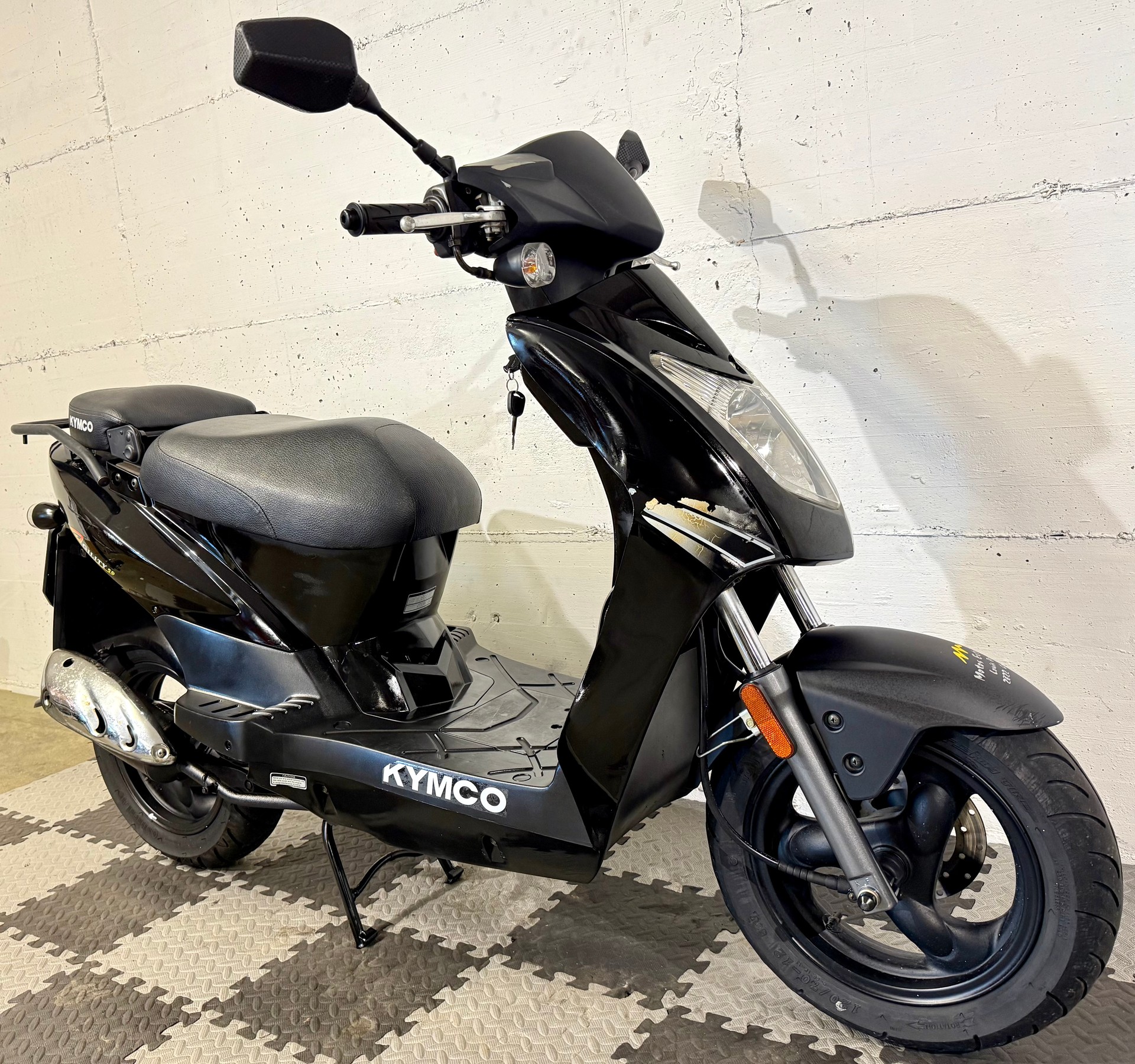 KYMCO Agility 50 Plaque Jaune 45KM/h-showroom-element-2