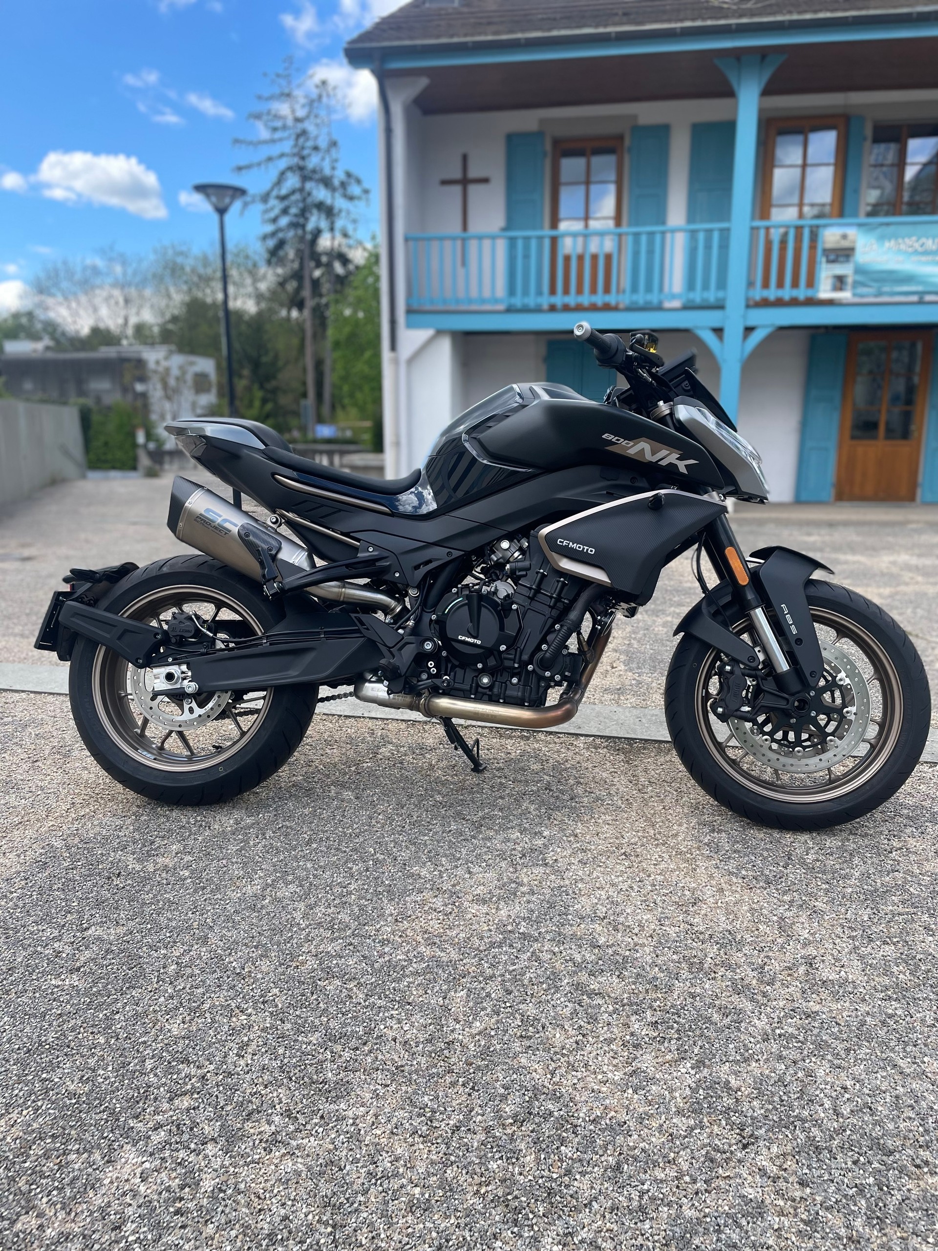 CF MOTO 800 NK ADVANCED SC PROJECT