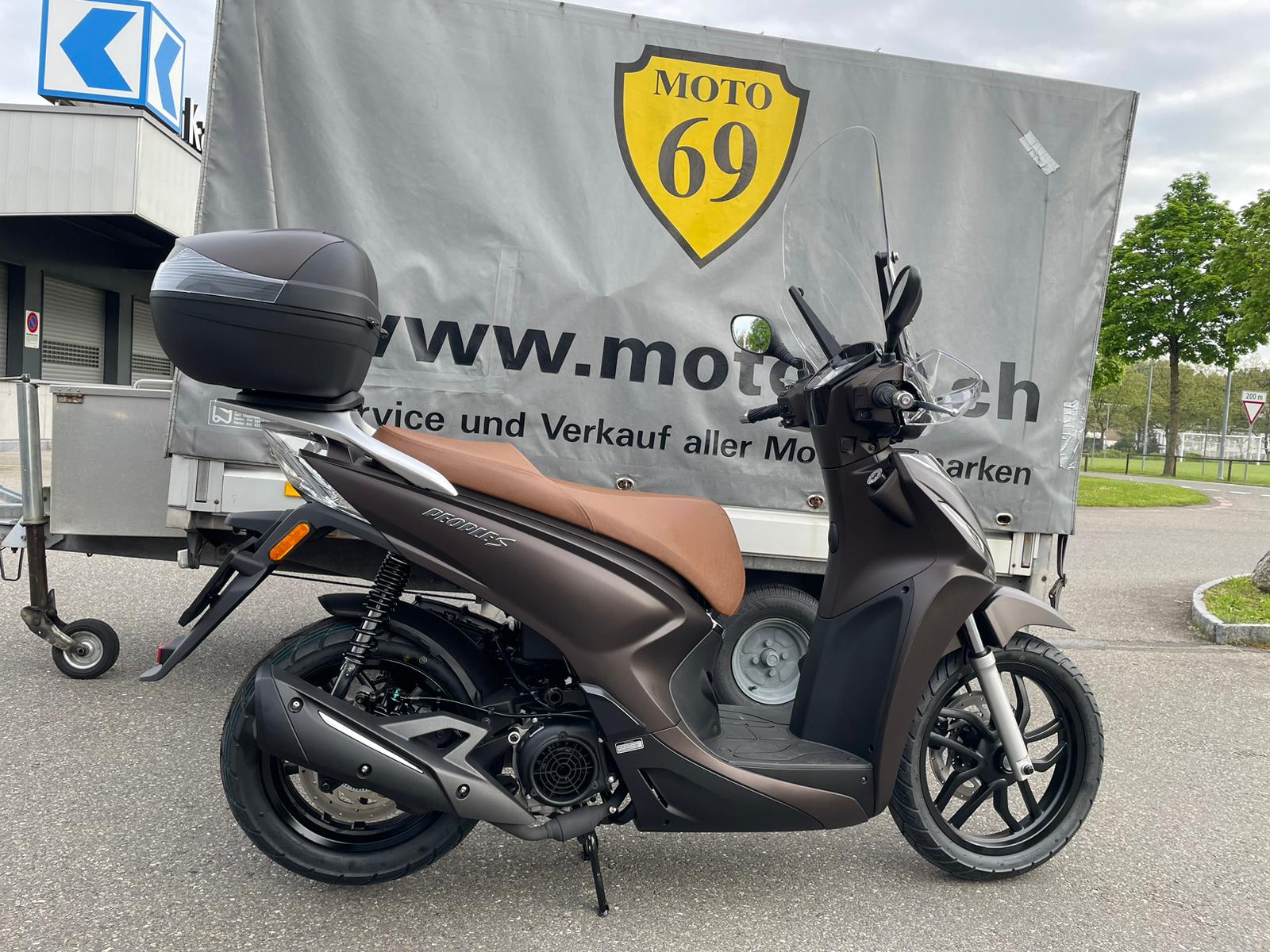KYMCO People S 125i ABS Topcase/Windschild
