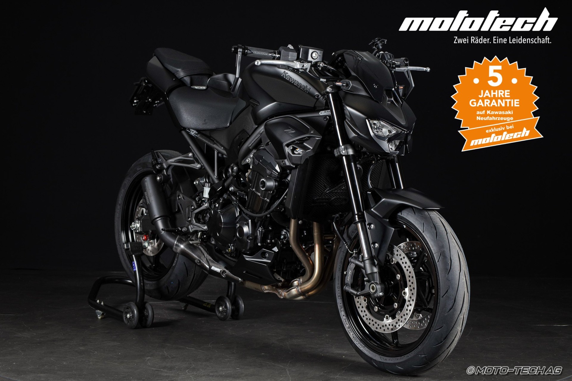 KAWASAKI Z 900 MY25 (35 / 91kW) STAGE 1 SHARK BLACK EDITION