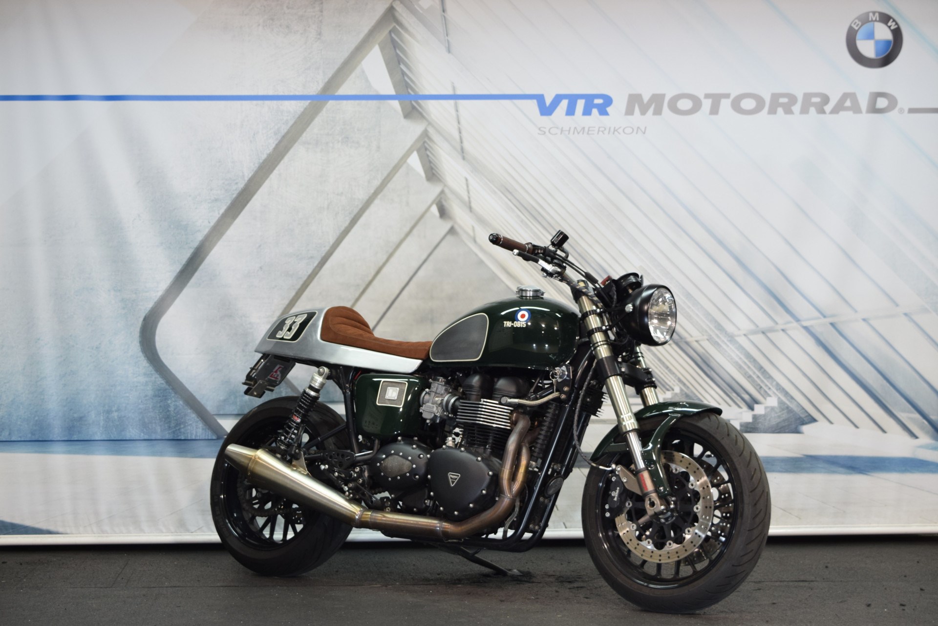 TRIUMPH Thruxton 900 High-End Custom Bike by britalmoto