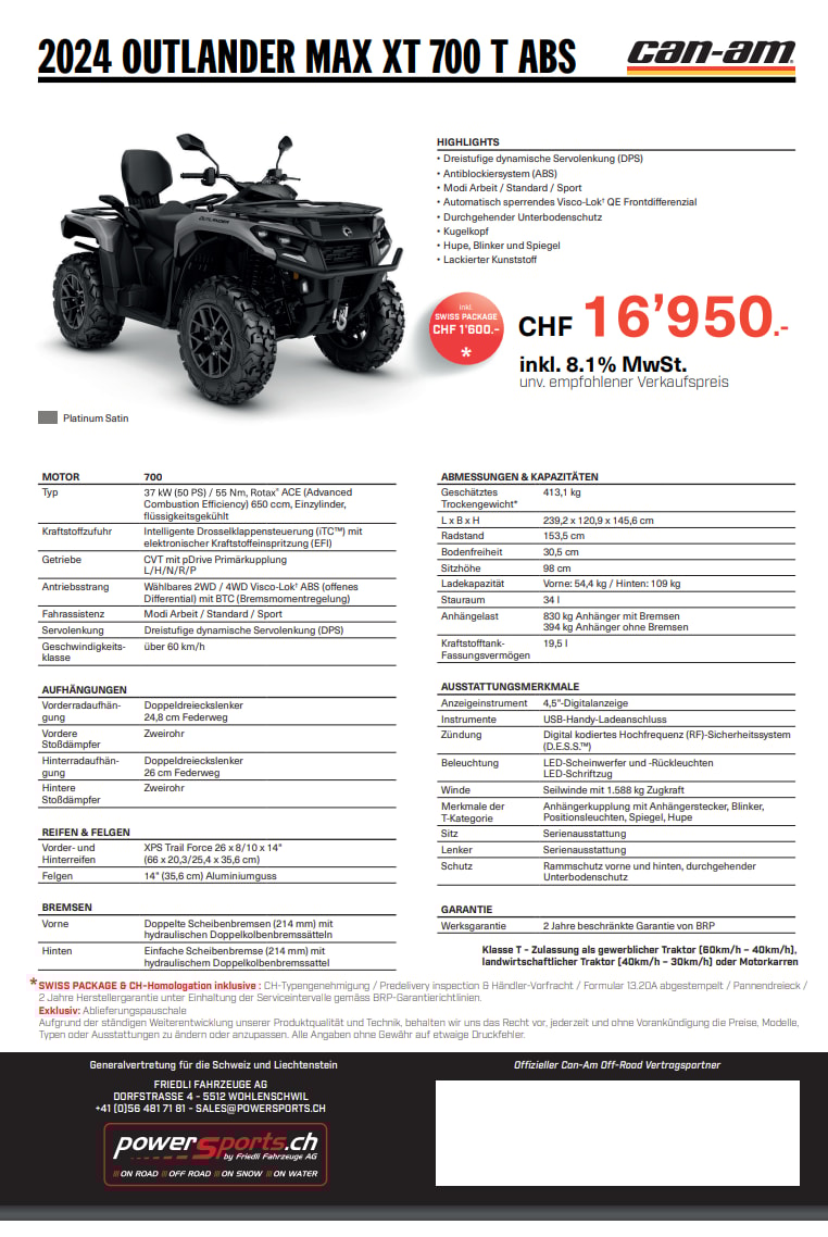 CAN-AM Outlander 700 MAX XT ABS T-image-14