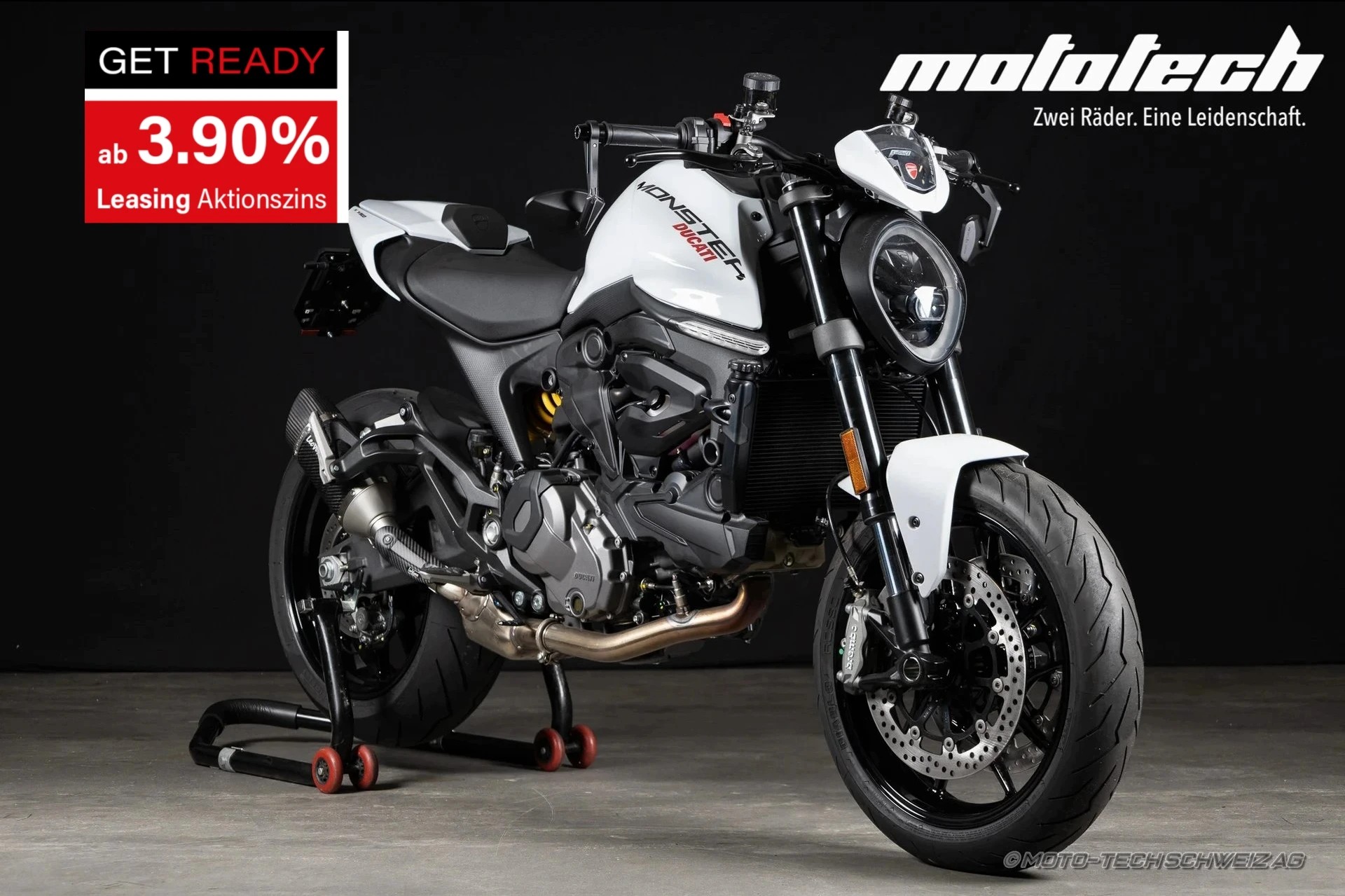 DUCATI Monster + 937 (35kW) LEOVINCE *GET READY Ab 3.90% Leasing*-image-0