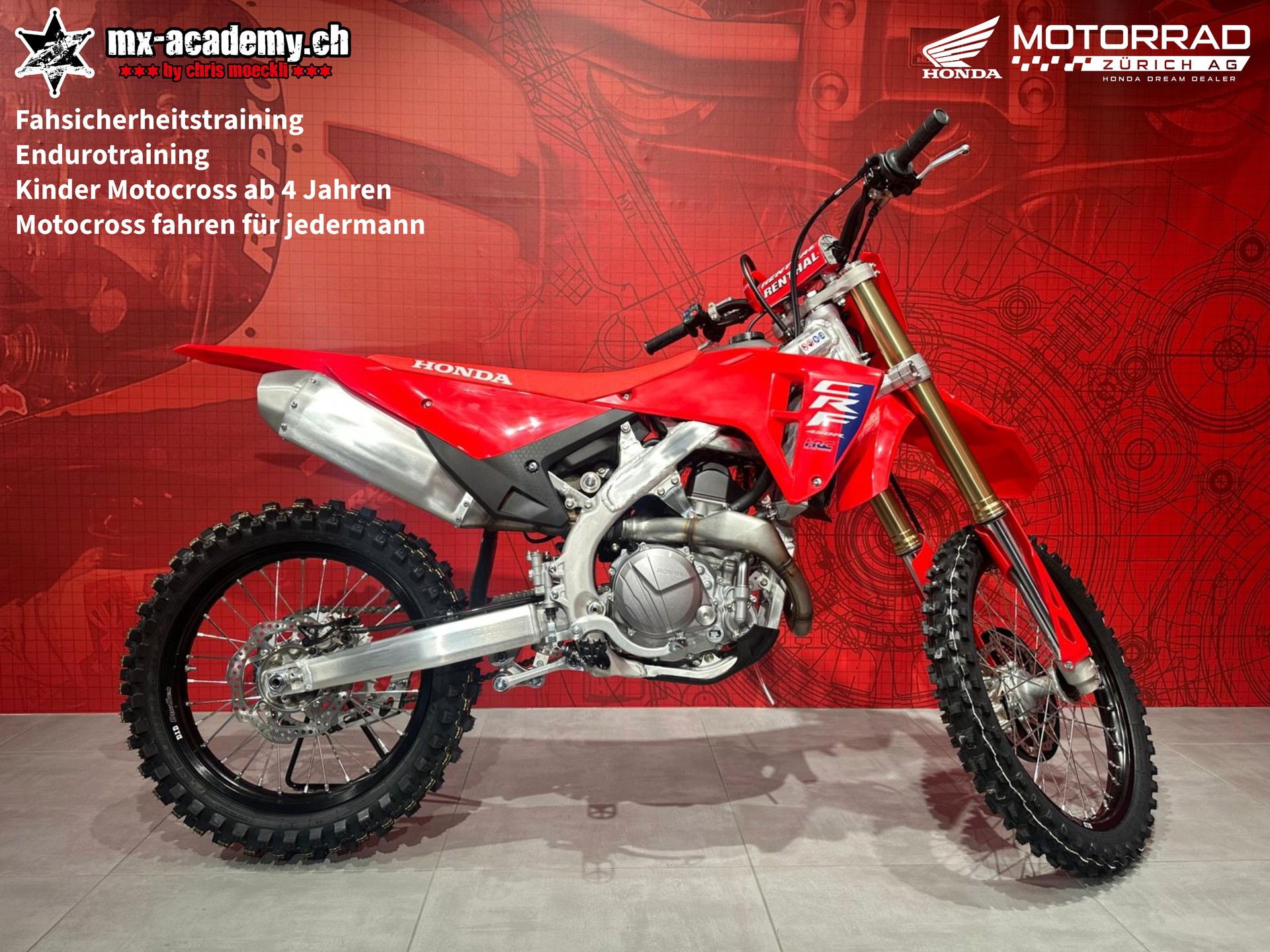 HONDA CRF 450R **2025 Modell** Neufahrzeug