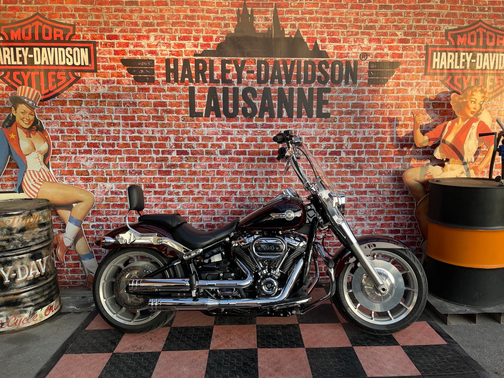 HARLEY-DAVIDSON FLFBS Fat Boy 114