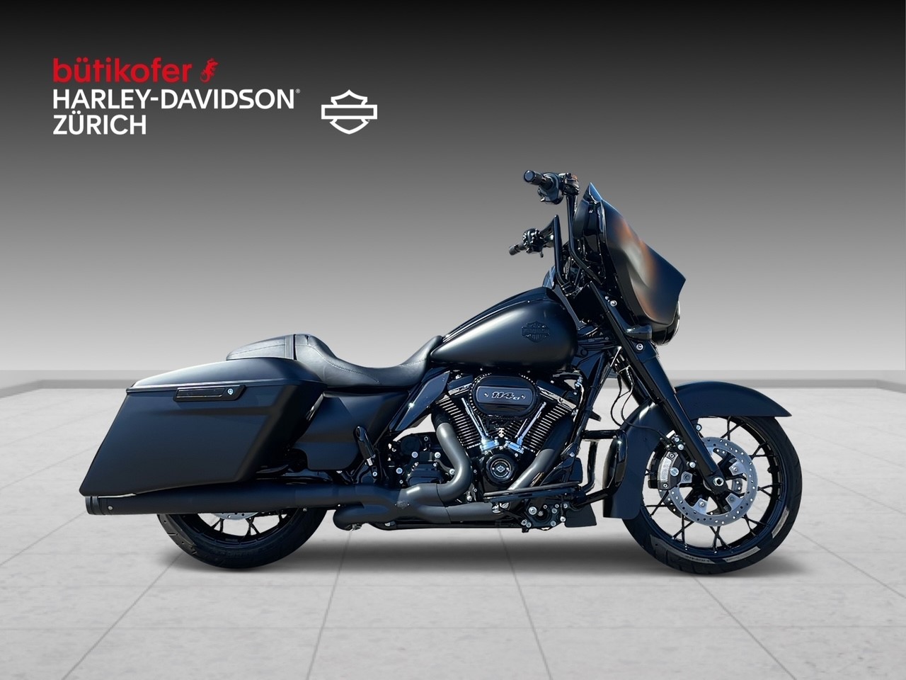 HARLEY-DAVIDSON FLHXS Street Glide Special Black Finish 114