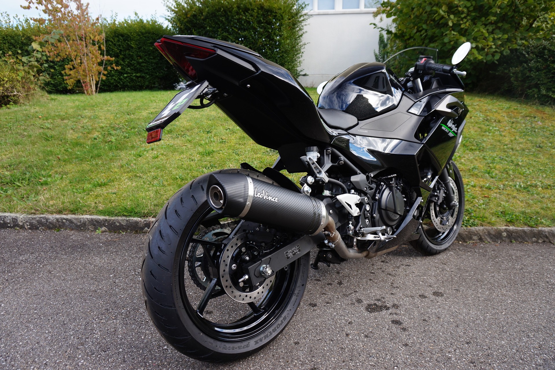 KAWASAKI Ninja 500 ABS Leovinci LV EVO Karbon Auspuff-image-3