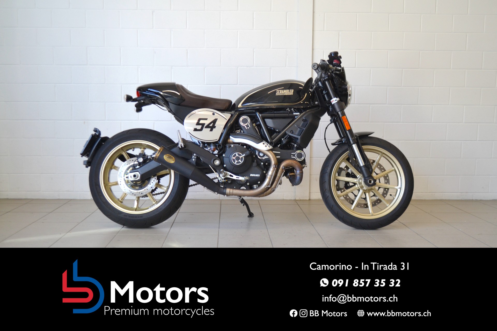 DUCATI Scrambler 800 Cafe Racer