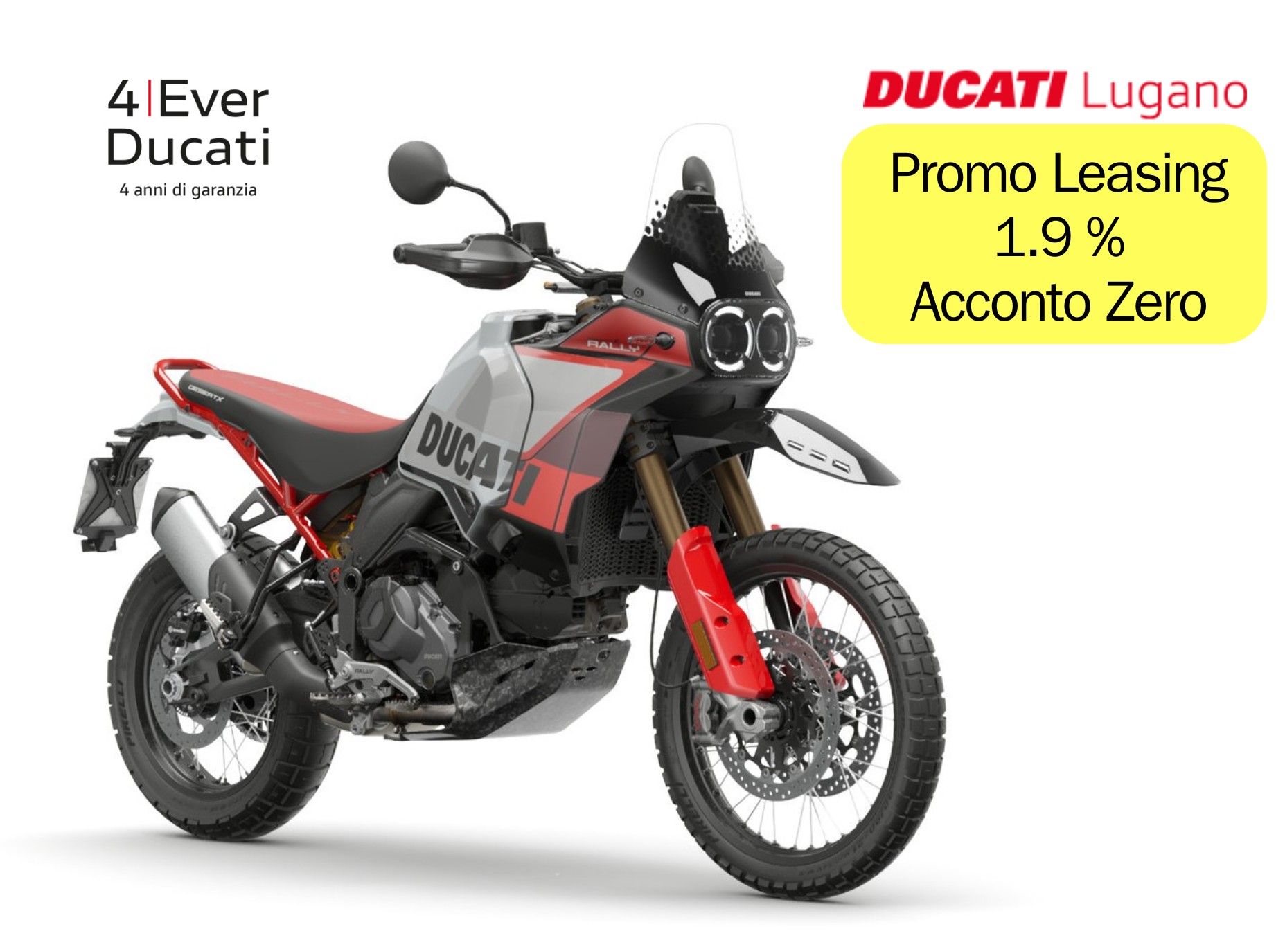 DUCATI Desert X Rally