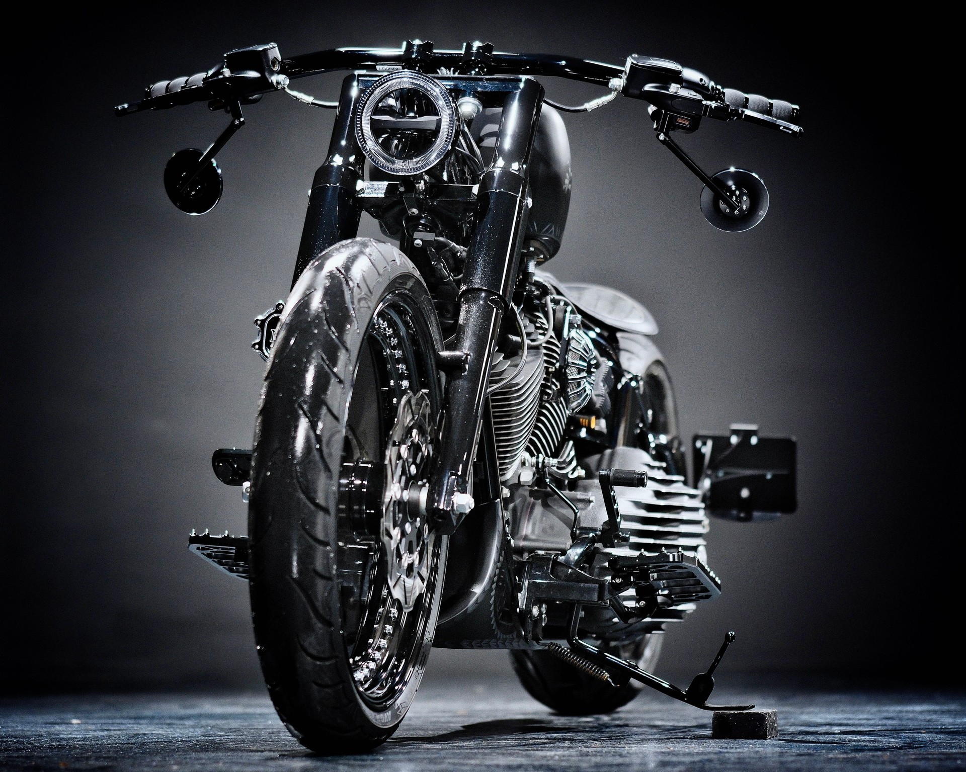 Custom Harley Harley Davidson Bobber Usate Bobber Softail Slim