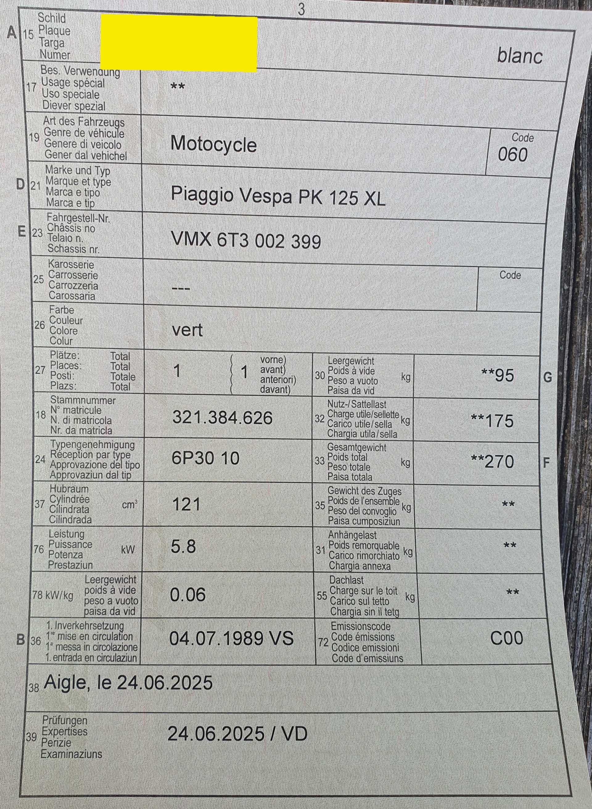 PIAGGIO Vespa PK 125 XL-image-3