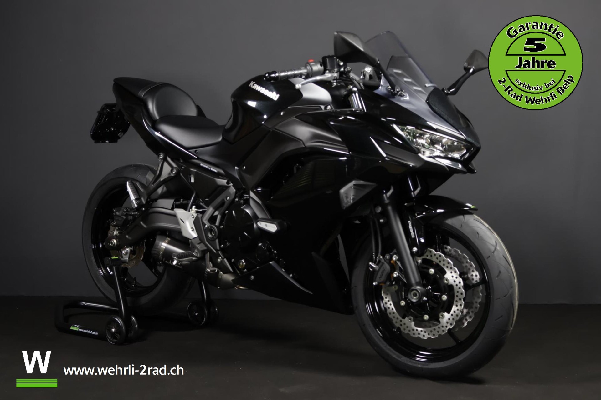 KAWASAKI Ninja 650 (50/35 KW) Black Edition Level 3  - Sofort Lieferbar