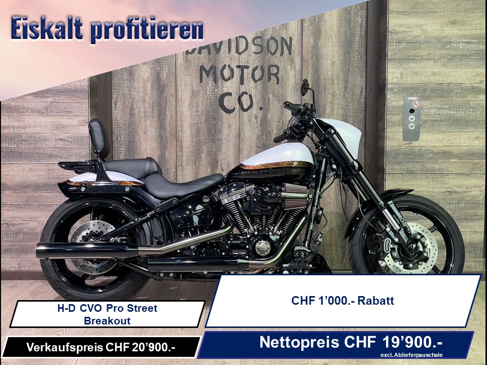 HARLEY-DAVIDSON FXSE Breakout Pro Street  CVO ABS